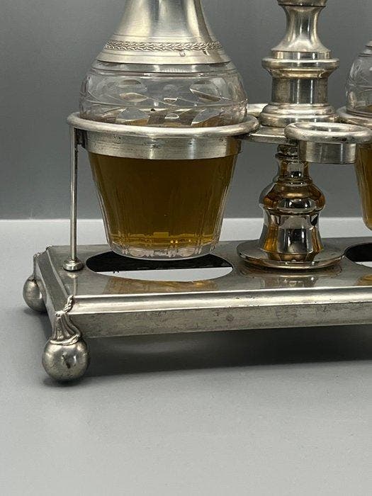 Support - Plaqué(e) argent, Argent, Antiek en Kunst, Antiek | Zilver en Goud