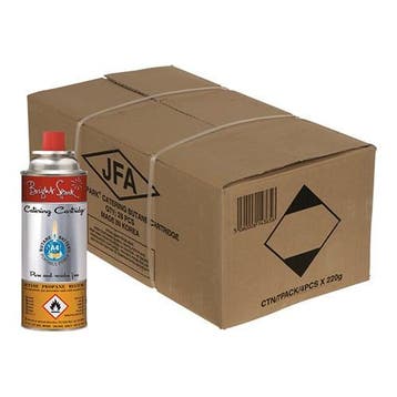 Gasbussen | A4 | Voor o.a. Koks-/Gasbranders & Rechauds |, Verzenden