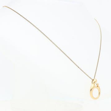 Ketting met hanger - 14 karaat Geel goud, Moeder & Kind
