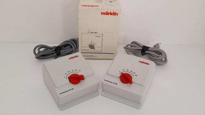 Märklin H0 - 6647 - Omvormer (2) - Transformator 230 V 32 VA, Hobby en Vrije tijd, Modeltreinen | H0