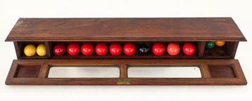 Kabinet - Hout - biljartballenrek
