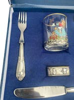 Bestekset (5) - .925 zilver, Antiek en Kunst