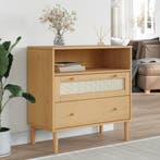 vidaXL Dressoir SENJA rattan-look 80x40x80 cm massief, Verzenden, Nieuw