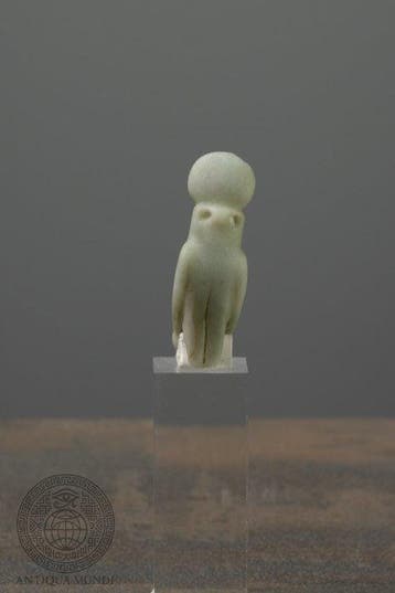 Oude Egypte, late periode jade (nefriet) of serpentijn, Antiek en Kunst