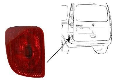 Mercedes Citan Renault Kangoo Mistlamp achter (Mistlampen), Autos : Pièces & Accessoires, Éclairage, Envoi