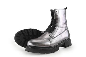 Muyters Veterboots in maat 38 Zilver, Kleding | Dames, Schoenen, Overige kleuren, Verzenden, Overige typen, Gedragen