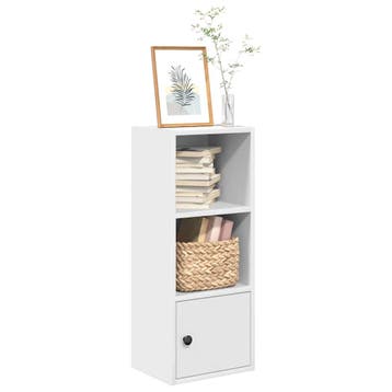 vidaXL Boekenkast 31x24x77 cm bewerkt hout wit, Verzenden