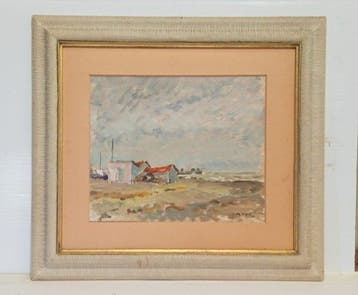 Giuseppe Malagodi (1890-1968) - Paesaggio costiero