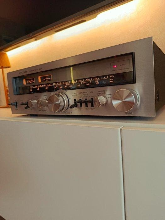 Scott - 330RL Solid state stereo receiver, TV, Hi-fi & Vidéo, Radios