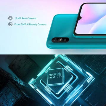 Redmi 9A Smartphone -  2 GB RAM - 32 GB Opslag - 50 MP, Verzenden, Nieuw