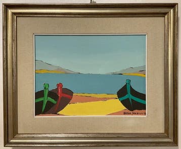 Bruno Cascella (XX) - Paesaggio Marittimo