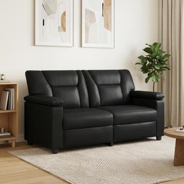 vidaXL bank / zetel Zwart 171 x 85 x 93 cm Kunstleer, Verzenden, Nieuw