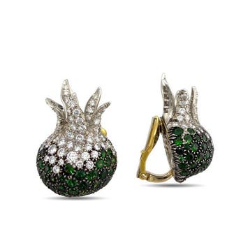 Oorbellen - 18 karaat Geel goud, Exclusive N. Varney 18k, Nieuw