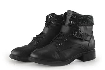 Skechers Veterboots in maat 38 Zwart, Skechers, Verzenden, Zwart, Overige typen