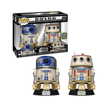 Funko Pop  Star Wars  R2D2 & R5D4 Pop    2023 Galactic, Verzenden, Nieuw