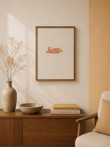Joseph Beuys (1921-1986) - Sea Angel Seal III, Antiek en Kunst