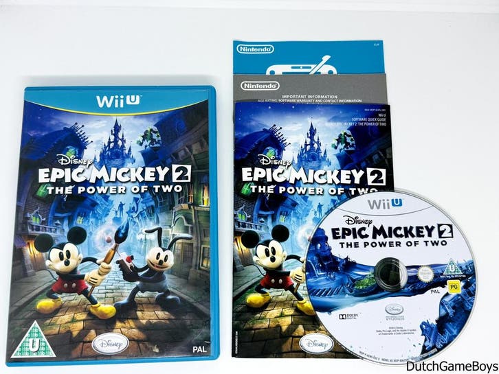 Nintendo Wii U - Epic Mickey 2 - The Power Of Two - UKV, Consoles de jeu & Jeux vidéo, Jeux | Nintendo Wii U, Envoi