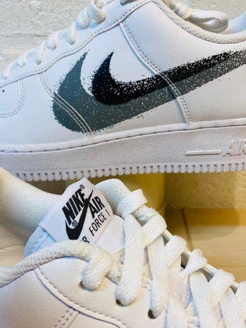 Nike - Air Force One Spray Paint P44,5 - Sneakers - Maat: EU, Nieuw