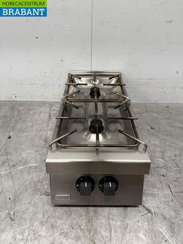 Plaque de cuisson Zanussi à 2 feux en acier inoxydable GAS, Verzenden