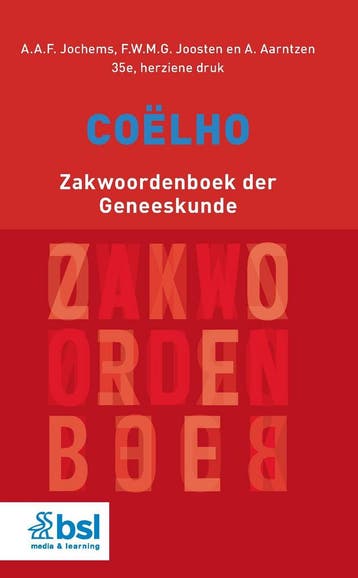 Coëlho Zakwoordenboek der Geneeskunde 9789036831314, Boeken, Verzenden, Gelezen