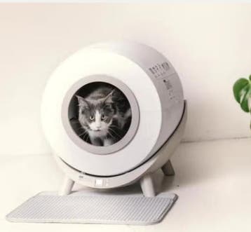 Opzoek naar een zelfreinigende kattenbak? Nu bij Retourkoop, Dieren en Toebehoren, Verzenden, Zelfreinigend, Zo goed als nieuw