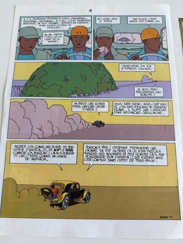 Moebius - Film couleur - Sur l’Étoile - Planche 19, Boeken, Nieuw