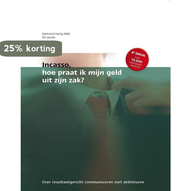 Incasso, hoe praat ik mijn geld uit zijn zak? 9789080869530, Boeken, Economie, Management en Marketing, Zo goed als nieuw, Verzenden
