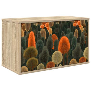 vidaXL Wand gemonteerd TV Kast ZAANDAM 69 x 33 x 40 cm, Huis en Inrichting, Verzenden, Nieuw