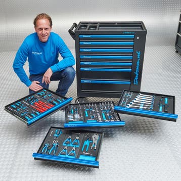 Datona Gereedschapswagen Black-Line met 7 laden +, Ophalen of Verzenden