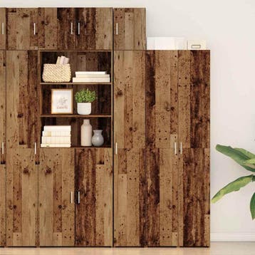 vidaXL Wandkast Oudhout 30 x 42,5 x 39,5 cm Bewerkt hout, Verzenden, Nieuw