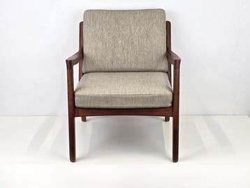 France & Son - Ole Wanscher - Fauteuil - Sénateur - Coton -