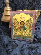 Set van 3 religieuze voorwerpen (3) - Messing, Brons -, Antiek en Kunst