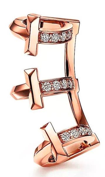 Tiffany & Co. - Manchette doreille - 18 carats Or rose