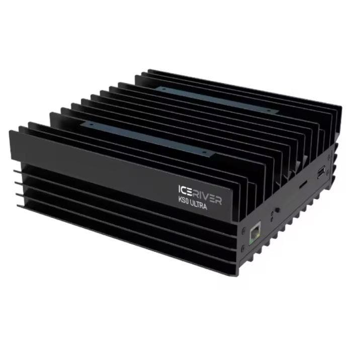 Iceriver KS0 Ultra - Crypto Bitcoin Solo Miner Machine KASPA, Telecommunicatie, Mobiele telefoons | Toebehoren en Onderdelen, Nieuw