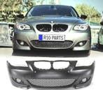 PARE CHOCS FRONTAL BMW E60 E61 03-07 LOOK M5 PDC + LAVE PHAR, Autos : Pièces & Accessoires, Verzenden, Neuf