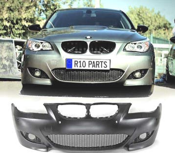 PARE CHOCS FRONTAL BMW E60 E61 03-07 LOOK M5 PDC + LAVE PHAR, Verzenden, Neuf