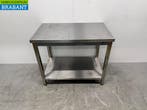 Table de travail en acier inoxydable avec étagère inférieure, Verzenden