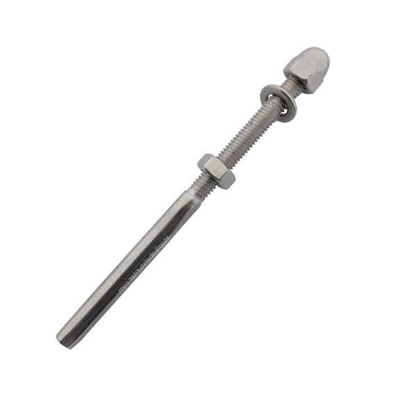 Rvs Pers Stud Terminals 3mm Rechts, Tuin en Terras, Overige Tuin en Terras, Verzenden