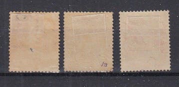 België 1869 - Leopold II - OBP 32/33 , 36