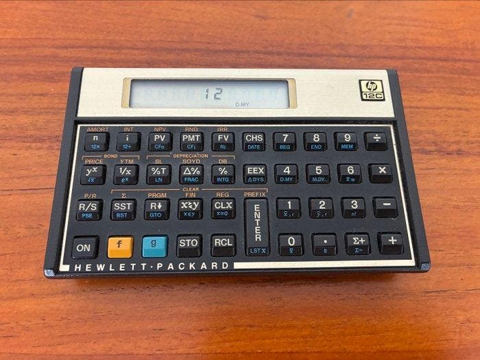 Hewlett Packard HP-12C Programmable Financial Calculator -, Consoles de jeu & Jeux vidéo, Consoles de jeu | Accessoires Autre
