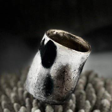 Hand-built Pit-fired White Clay -  Ichikawa Keita -