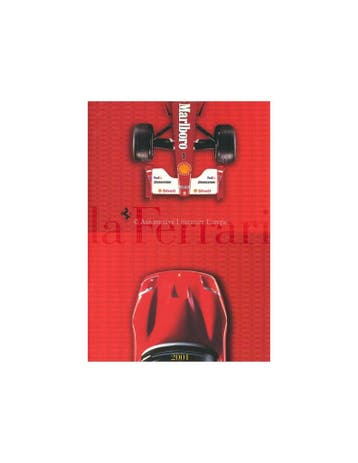 2001 FERRARI LA FERRARI BROCHURE ITALIAANS / ENGELS, Ophalen of Verzenden