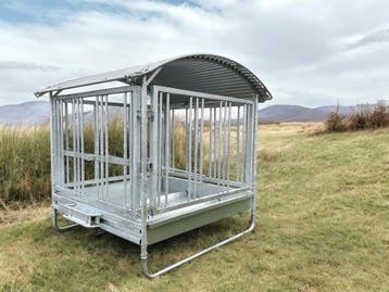 Hooiruif 2x2m ratelier voor paarden ruif koeien chevaux, Animaux & Accessoires, Box & Pâturages, Stalling