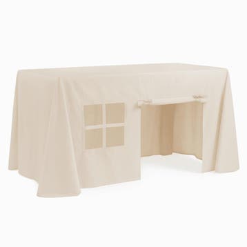 Tafeltent - Maat L - Lichtbeige - Voor Tafels tot 200cm, Verzenden, Nieuw