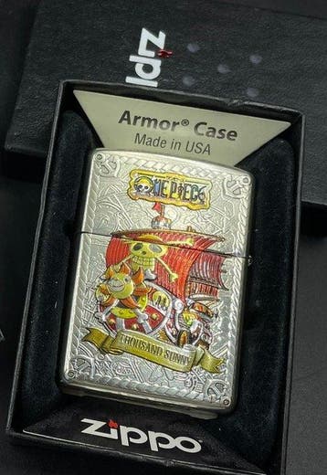 Zippo - Armor Case - One Piece Roronoa Zoro / Thousand Sunny, Collections