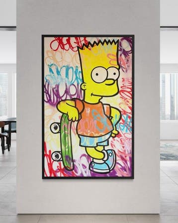 Gunnar Zyl - Bart Simpson XXL, Antiek en Kunst