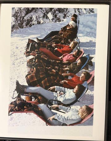 Slim Aarons (1916–2006) - Winter Suntans 1961 Slim Aarons