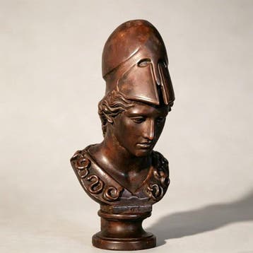 koudgegoten keramiek sculptuur - 25 cm (Zonder minimumprijs)