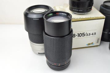 Minolta, Tamron, Exakta, Sigma, Hanimex Collection Bundle of, Audio, Tv en Foto, Nieuw