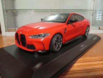Minichamps 1:18 - Modelauto - BMW - BMW M4 2020. MiniChamps,, Hobby en Vrije tijd, Nieuw